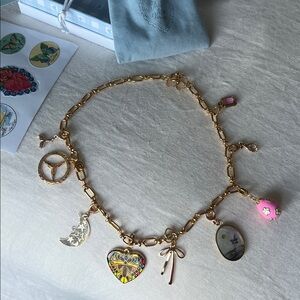 The Sage Vintage Gold Charm Necklace